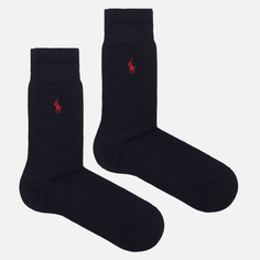 Комплект носков Polo Ralph Lauren Merino Wool 2-Pack, цвет синий