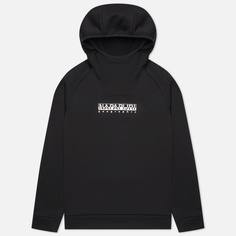 Мужская толстовка Napapijri Toli Fleece Hoodie, цвет чёрный