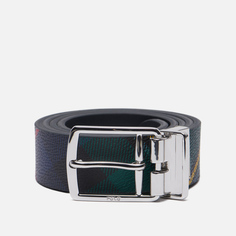 Ремень Polo Ralph Lauren Reversible Tartan, цвет зелёный
