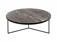 Кофейный столик contour max (ogogo) коричневый 36 см.