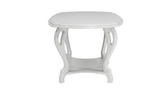 Стол журнальный кофейный п (leset) белый 70x59x71 см. Milli