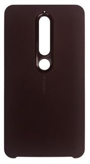 Чехол Nokia 1A21RSP00VA для Nokia 6.1 Soft Touch Case Iron red CC-505