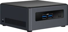 Неттоп Intel BLKNUC7I7DNH2E NUC, i7-8650U 4.2GHz (vPro, 2*DDR4 SODIMM, 2.5&quot; HDD/SSD+NVMe/SATA M.2 SSD, 4K HD 640 (2xHDMI+eDP), 2+2*USB 3.0, GLan, WiFi