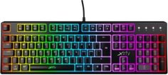 Клавиатура Xtrfy K4 RGB чёрная, игровая, (Kailh Red switches, USB, RGB подсветка