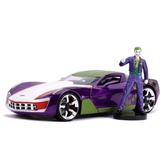 Фигурка Jada DC: 2009 Chevy Corvette Stingray Concept W/Joker DC: 2009 Chevy Corvette Stingray Concept W/Joker