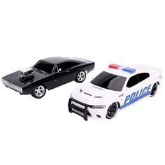 Радиоуправляемая машина Jada Fast & Furious Dodge Police&Street R/C Fast & Furious Dodge Police&Street R/C