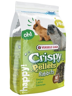 Корм гранулированный Versele-Laga Crispy Pellets Rabbits для кроликов, 2кг