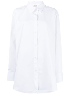 Nina Ricci рубашка оверсайз с логотипом
