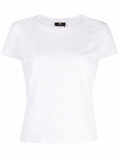 Elisabetta Franchi футболка с монограммой