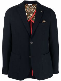 Manuel Ritz фактурный однобортный пиджак
