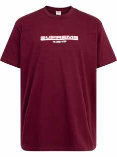 Supreme футболка Connected с логотипом