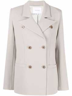 Lesyanebo двубортный блейзер строгого кроя