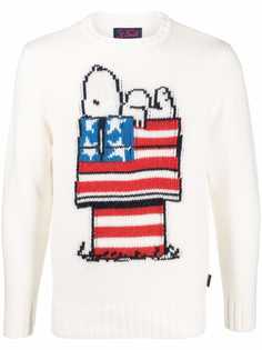 MC2 Saint Barth джемпер Snoopy вязки интарсия