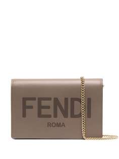 Fendi мини-кошелек с ремнем-цепочкой