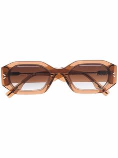 Mcq By Alexander Mcqueen Eyewear солнцезащитные очки в шестиугольной оправе