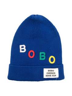 Bobo Choses шапка бини с вышитым логотипом