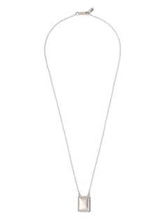 Loren Stewart LOREN SILV PUFF TAG 21IN PNDNT