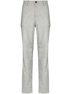 Brunello Cucinelli шерстяные брюки карго