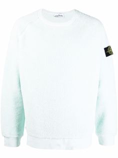Stone Island флисовая толстовка с нашивкой Compass
