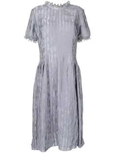 Giorgio Armani шелковое платье с цветочным принтом