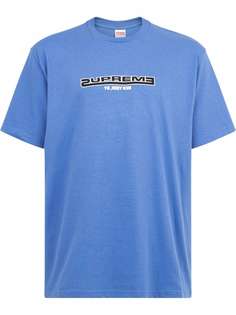 Supreme футболка Connected с логотипом