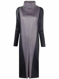 Pleats Please Issey Miyake плиссированное платье