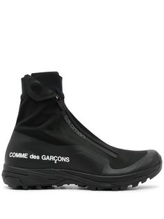 Comme Des Garçons высокие кроссовки с логотипом из коллаборации с Salomon