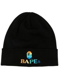 A BATHING APE® шапка бини с вышитым логотипом Bape