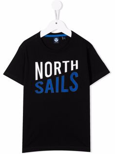 North Sails Kids футболка с логотипом