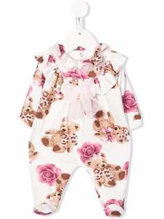 Miss Blumarine пижама с цветочным принтом