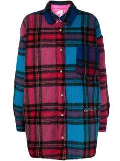 Khrisjoy клетчатая рубашка в стиле колор-блок