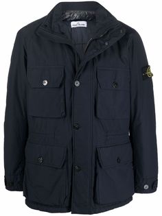 Stone Island куртка с нашивкой Compass