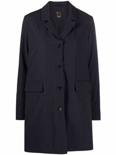 ASPESI однобортное пальто строгого кроя