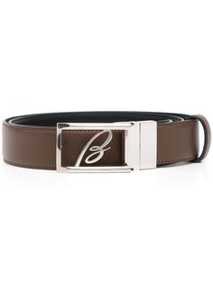 Brioni ремень с пряжкой-логотипом