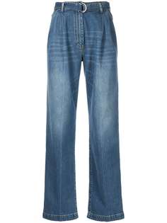 Peter Do широкие джинсы с завышенной талией и поясом