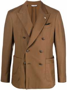 Manuel Ritz двубортный шерстяной пиджак