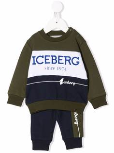 Iceberg Kids спортивный костюм с вышитым логотипом