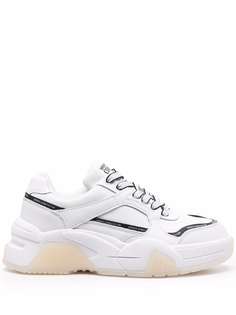 Versace Jeans Couture кроссовки со вставками