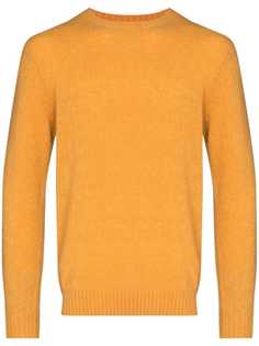 BEAMS PLUS джемпер с круглым вырезом в рубчик