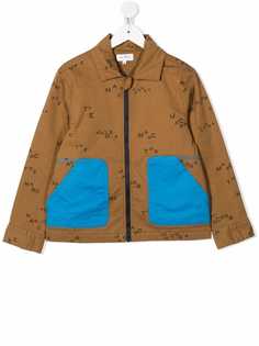 The Marc Jacobs Kids твиловая куртка с логотипом