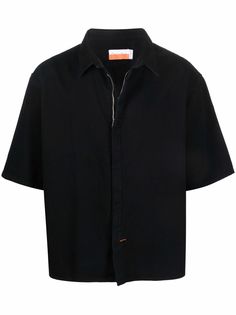 Heron Preston for Calvin Klein рубашка с потайной застежкой