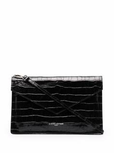 Lancaster клатч-конверт с тиснением под кожу крокодила