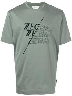 Ermenegildo Zegna футболка с логотипом