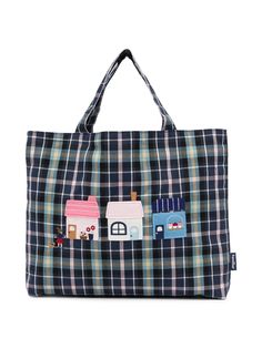 Familiar сумка-тоут в клетку