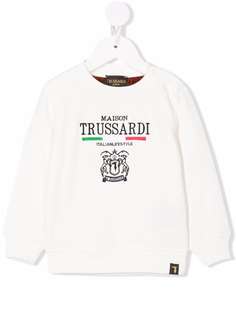 TRUSSARDI JUNIOR толстовка с логотипом