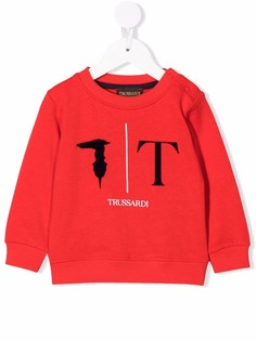 TRUSSARDI JUNIOR толстовка с логотипом