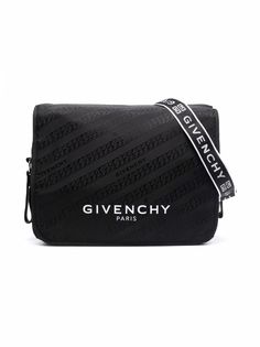 Givenchy Kids пеленальная сумка с логотипом