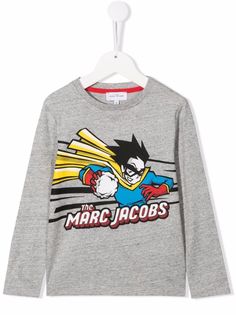 The Marc Jacobs Kids футболка с принтом Superhero