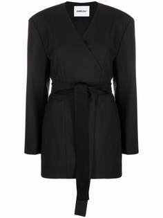 AMBUSH пиджак с запахом и поясом