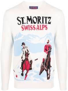 MC2 Saint Barth джемпер Heron с графичным принтом